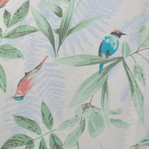 L.O.G.G. Sheer Tropical Shrug Cardigan Size Small - Picture 3 of 5